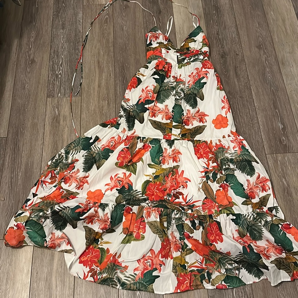 Gianna bono long maxi floral print size 2